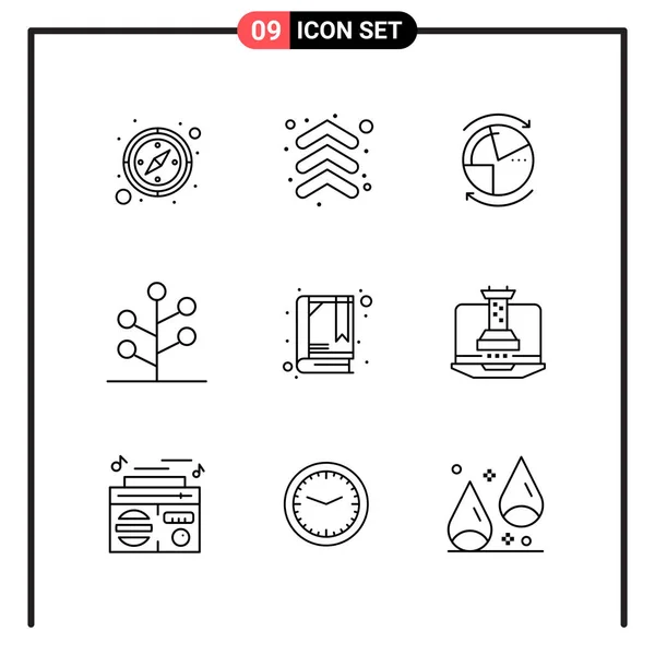 Set de 25 iconos de negocio universales Vector — Archivo Imágenes Vectoriales