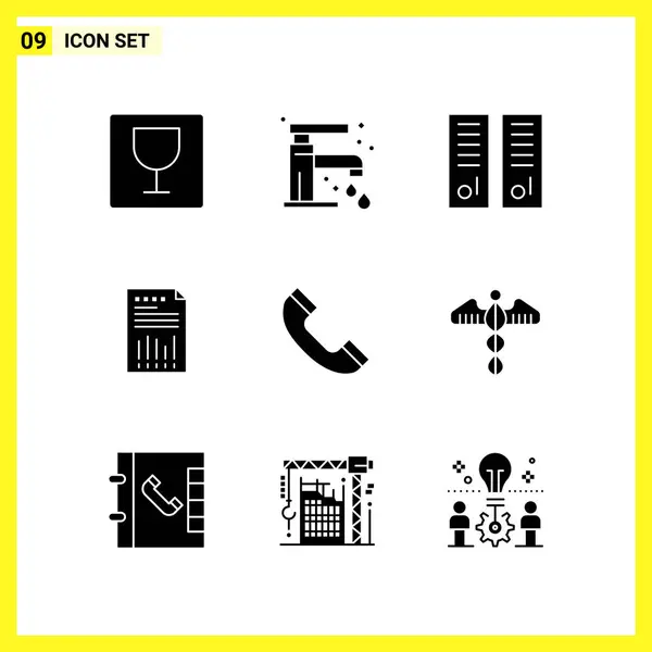 Set of 25 Universal Business Icons Vector — Stock Vector