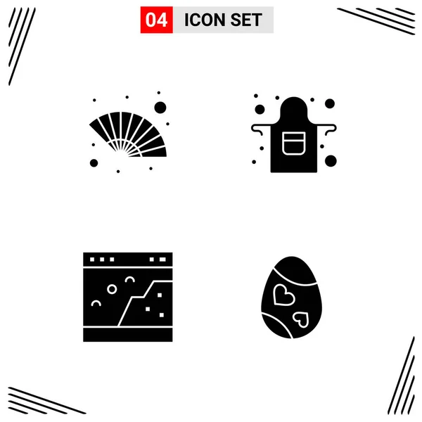 Set Universal Creative Icons Simply Vector Illustrations Web Mobile Apps — Stock Vector