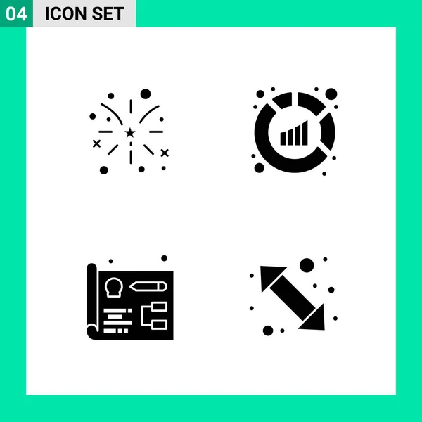 Conjunto Iconos Creativos Universales Simplemente Vector Ilustraciones Para Aplicaciones Web — Vector de stock