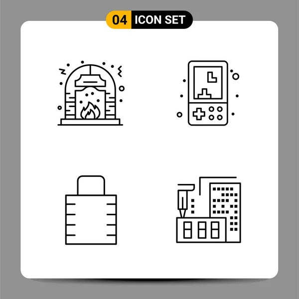 Set van 25 Universele Business Iconen Vector — Stockvector