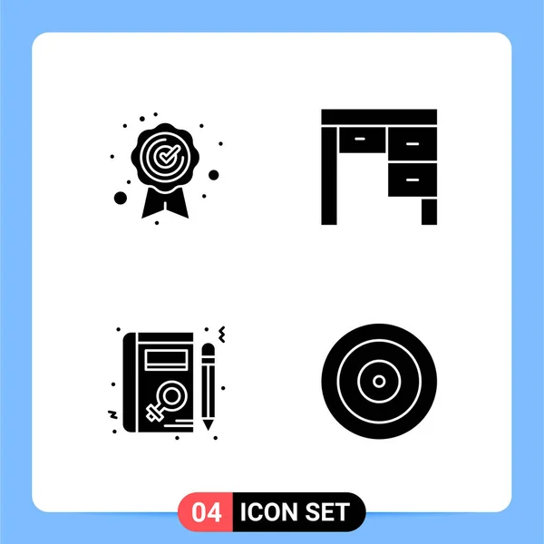 Conjunto Iconos Creativos Universales Simplemente Vector Ilustraciones Para Aplicaciones Web — Archivo Imágenes Vectoriales