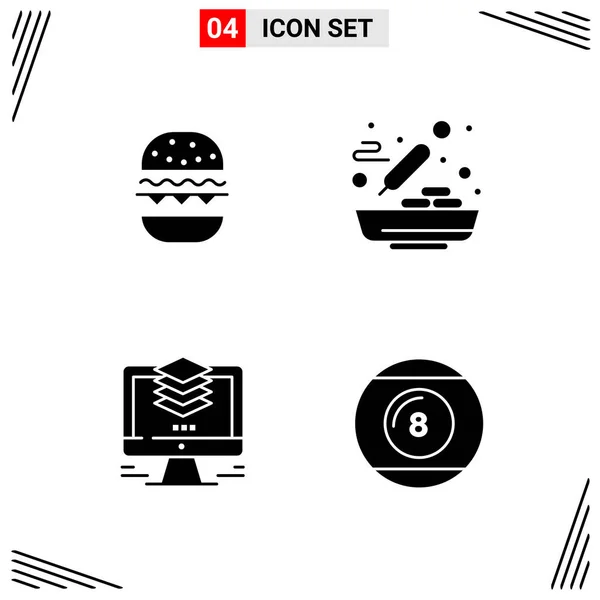 Set de 25 iconos de negocio universales Vector — Vector de stock