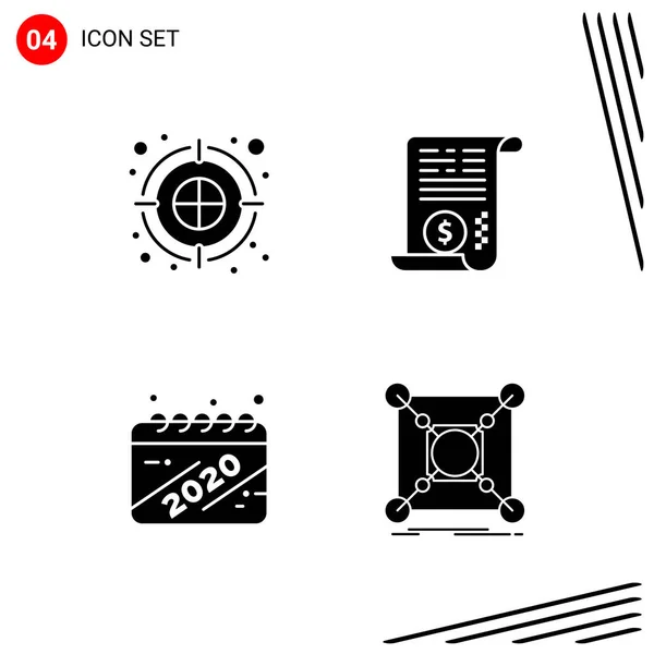 Conjunto Iconos Creativos Universales Simplemente Vector Ilustraciones Para Aplicaciones Web — Archivo Imágenes Vectoriales