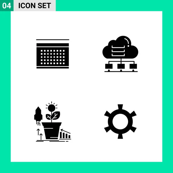 Set Universal Creative Icons Simply Vector Illustrations Web Mobile Apps — Stock Vector