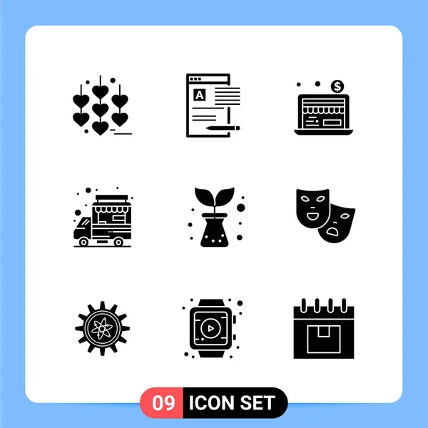 Set Universal Creative Icons Simply Vector Illustrations Web Mobile Apps — Stock Vector