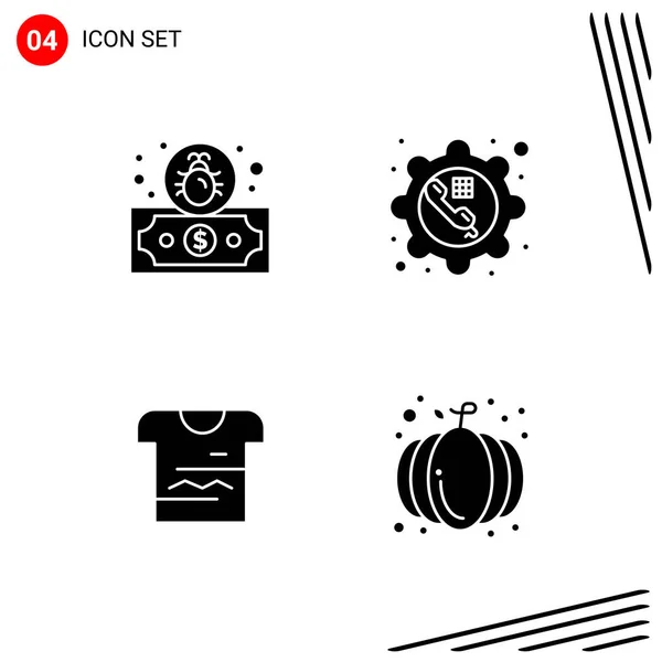 Conjunto Iconos Creativos Universales Simplemente Vector Ilustraciones Para Aplicaciones Web — Vector de stock