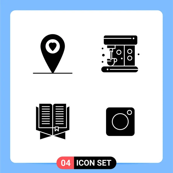 Conjunto Iconos Creativos Universales Simplemente Vector Ilustraciones Para Aplicaciones Web — Archivo Imágenes Vectoriales