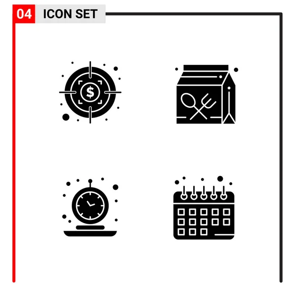 Set de 25 iconos de negocio universales Vector — Vector de stock