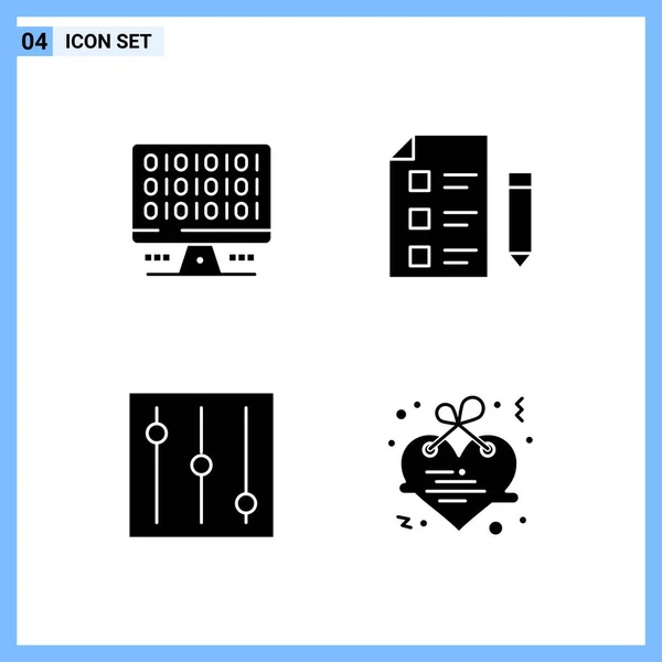 Set Universal Creative Icons Simply Vector Illustrations Web Mobile Apps — Stock Vector