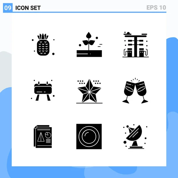 Set of 25 Universal Business Icons Vector — Stock Vector