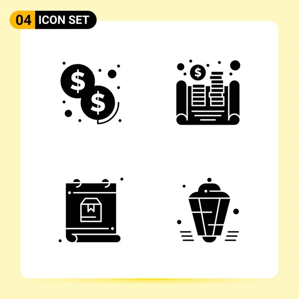 Conjunto Iconos Creativos Universales Simplemente Vector Ilustraciones Para Aplicaciones Web — Vector de stock