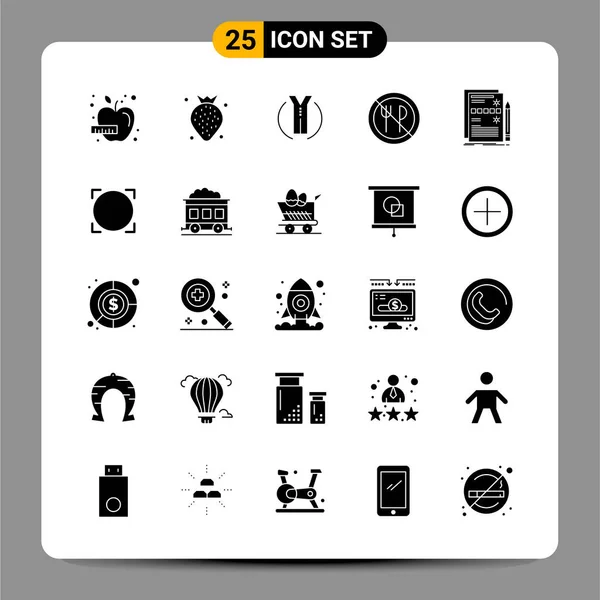 Set Universal Creative Icons Simply Vector Illustrations Web Mobile Apps — Stock Vector