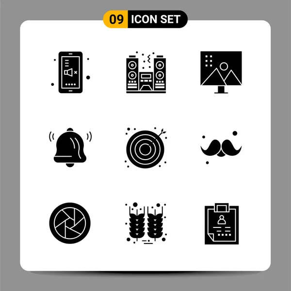 Set Universal Creative Icons Simply Vector Illustrations Web Mobile Apps — Stock Vector