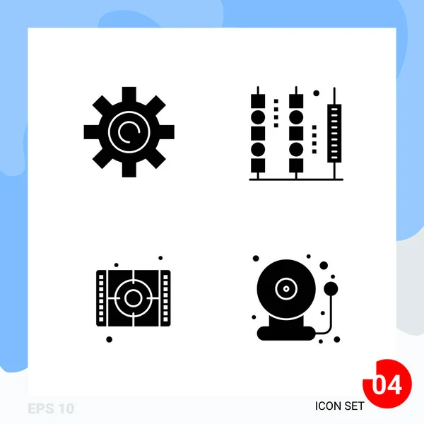 Conjunto Ícones Criativos Universais Simplesmente Vetor Ilustrações Para Web Aplicativos — Vetor de Stock