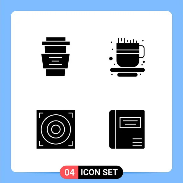 Conjunto Iconos Creativos Universales Simplemente Vector Ilustraciones Para Aplicaciones Web — Archivo Imágenes Vectoriales