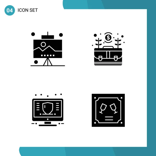 Set de 25 iconos de negocio universales Vector — Vector de stock