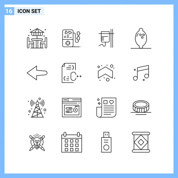 Set de 25 iconos de negocio universales Vector — Vector de stock