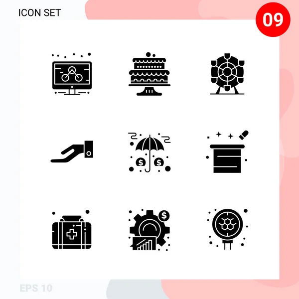 Set Universal Creative Icons Simply Vector Illustrations Web Mobile Apps — Stock Vector