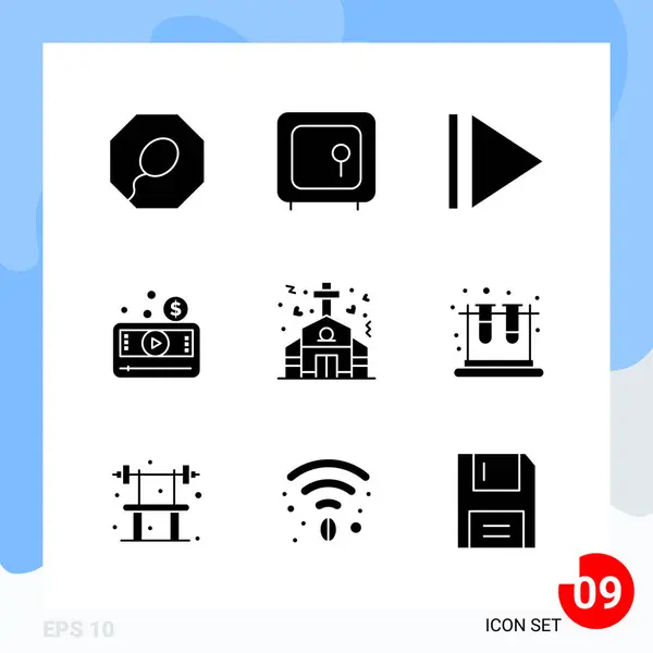 Set de 25 iconos de negocio universales Vector — Vector de stock