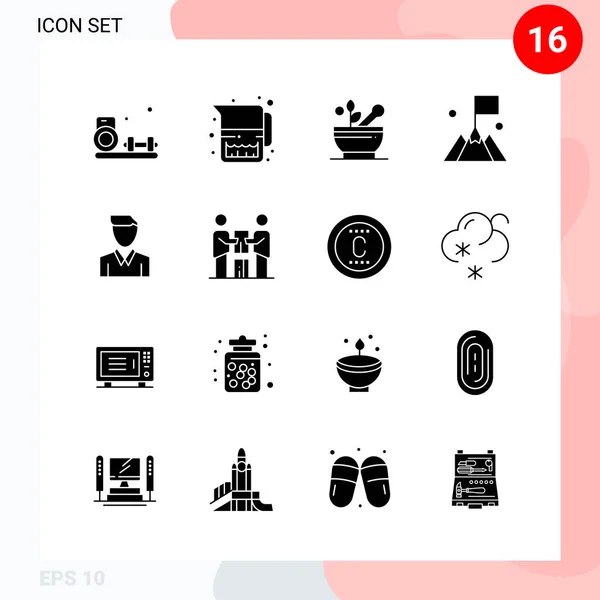 Conjunto Iconos Creativos Universales Simplemente Vector Ilustraciones Para Aplicaciones Web — Archivo Imágenes Vectoriales