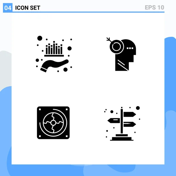 Set de 25 iconos de negocio universales Vector — Vector de stock