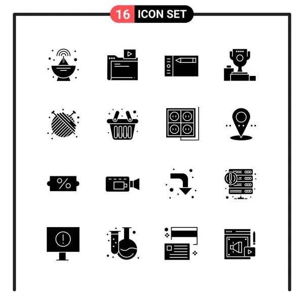 Set Universal Creative Icons Simply Vector Illustrations Web Mobile Apps — Stock Vector