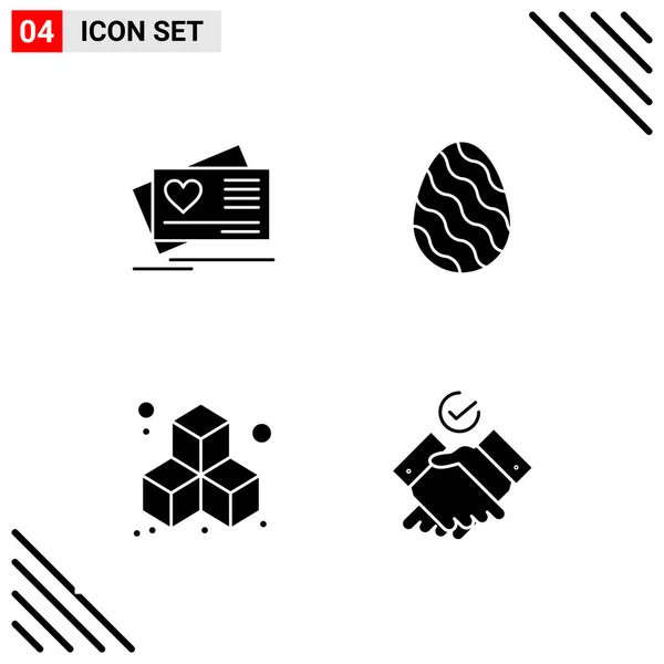 Set Universal Creative Icons Simply Vector Illustrations Web Mobile Apps — Stock Vector