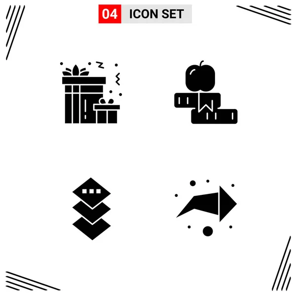 Set Universal Creative Icons Simply Vector Illustrations Web Mobile Apps — Stock Vector