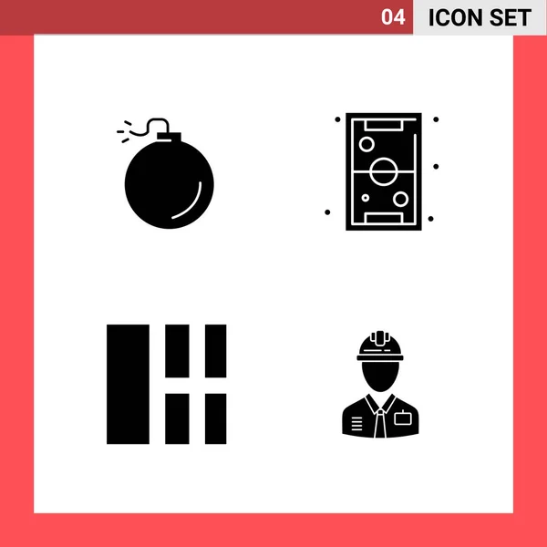 Set Universal Creative Icons Simply Vector Illustrations Web Mobile Apps — Stock Vector