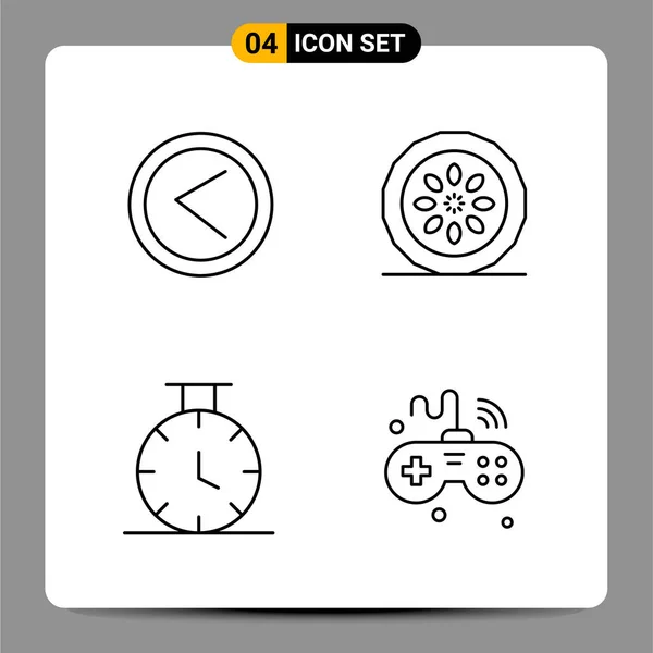 Set di 16 icone universali Business Vector — Vettoriale Stock