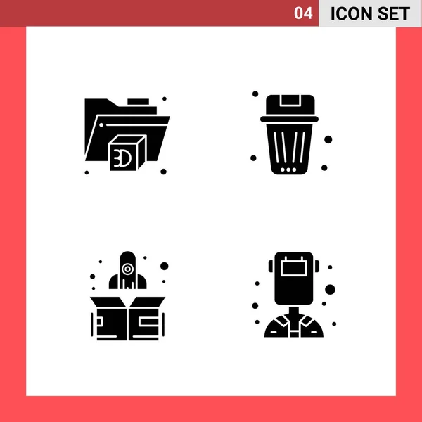 Set Universal Creative Icons Simply Vector Illustrations Web Mobile Apps — Stock Vector