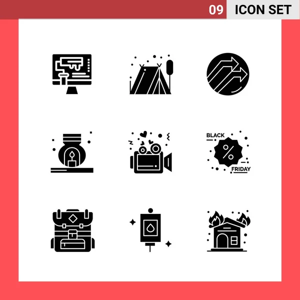 Set Universal Creative Icons Simply Vector Illustrations Web Mobile Apps — Stock Vector