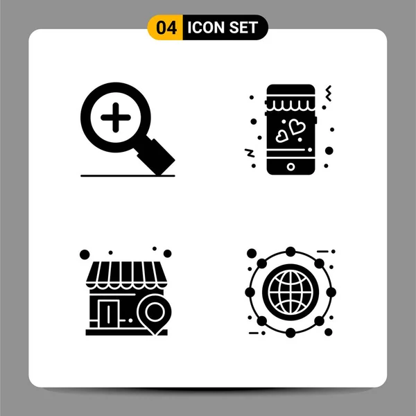 Set Universal Creative Icons Simply Vector Illustrations Web Mobile Apps — Stock Vector