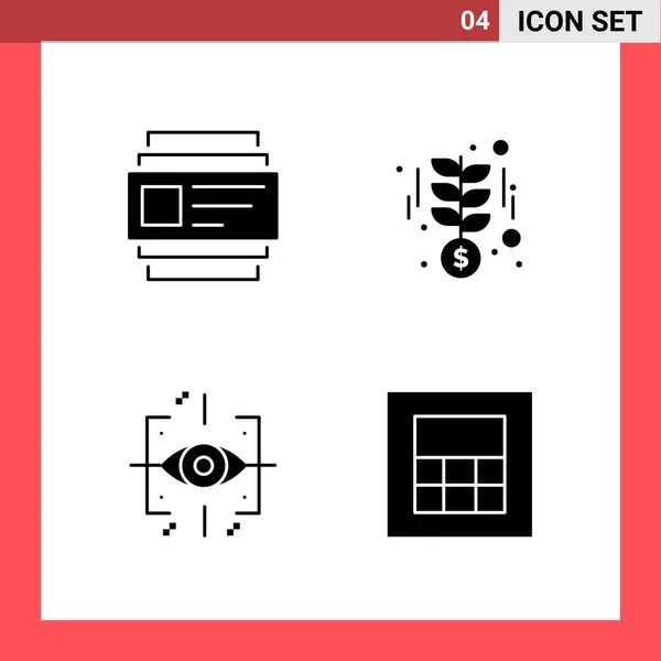 Set Universal Creative Icons Simply Vector Illustrations Web Mobile Apps — Stock Vector