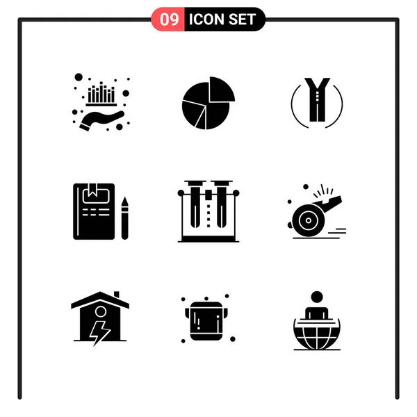 Conjunto de 16 iconos universales Vector de negocios — Archivo Imágenes Vectoriales