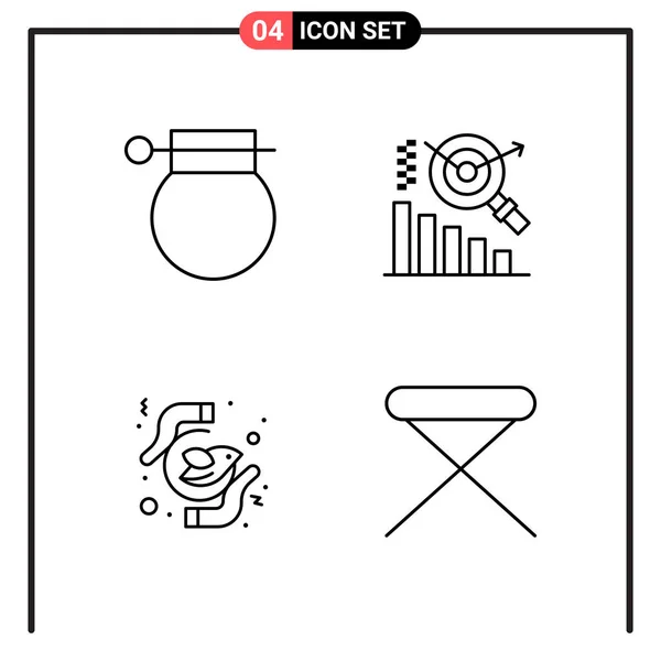 Set of 25 Universal Business Icons Vector — Stock Vector