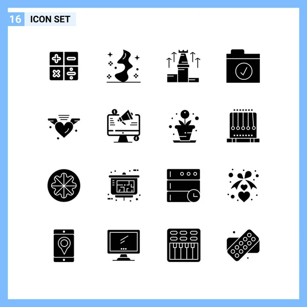 Set Universal Creative Icons Simply Vector Illustrations Web Mobile Apps — Stock Vector