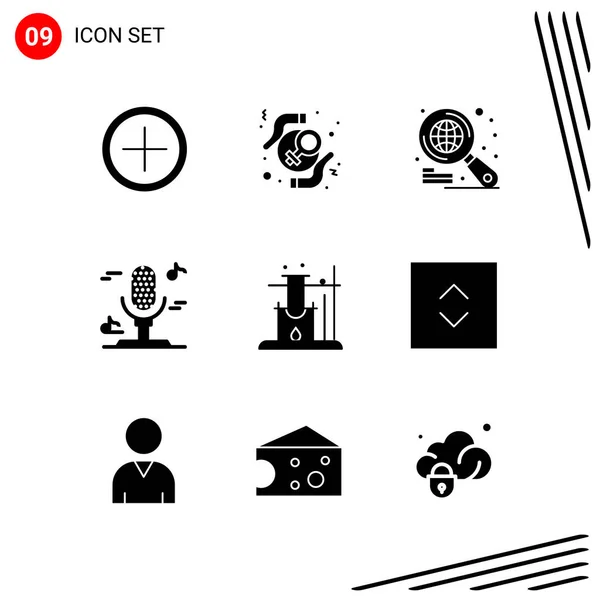 Set de 25 iconos de negocio universales Vector — Vector de stock