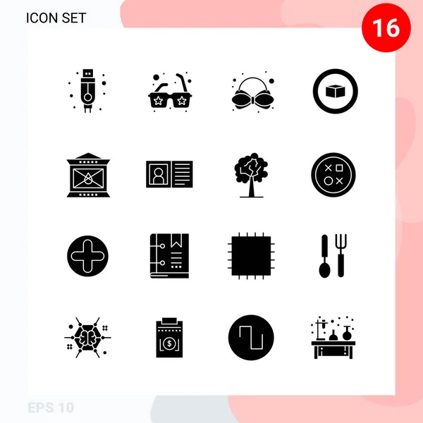 Set Universal Creative Icons Simply Vector Illustrations Web Mobile Apps — Stock Vector