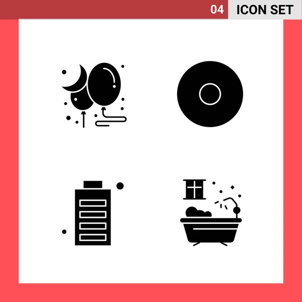 Set Universal Creative Icons Simply Vector Illustrations Web Mobile Apps — Stock Vector