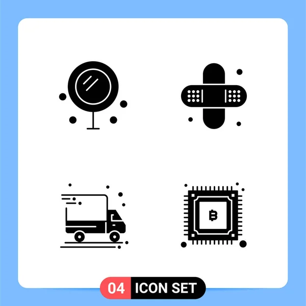 Conjunto Iconos Creativos Universales Simplemente Vector Ilustraciones Para Aplicaciones Web — Vector de stock