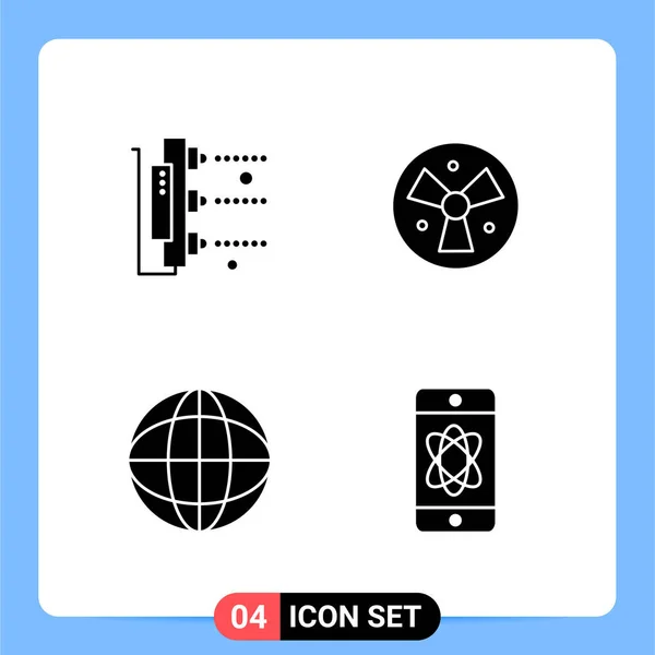 Set Universal Creative Icons Simply Vector Illustrations Web Mobile Apps — Stock Vector