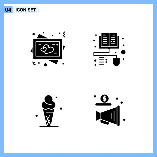 Set Universal Creative Icons Simply Vector Illustrations Web Mobile Apps — Stock Vector