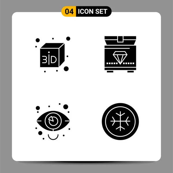 Conjunto Iconos Creativos Universales Simplemente Vector Ilustraciones Para Aplicaciones Web — Archivo Imágenes Vectoriales