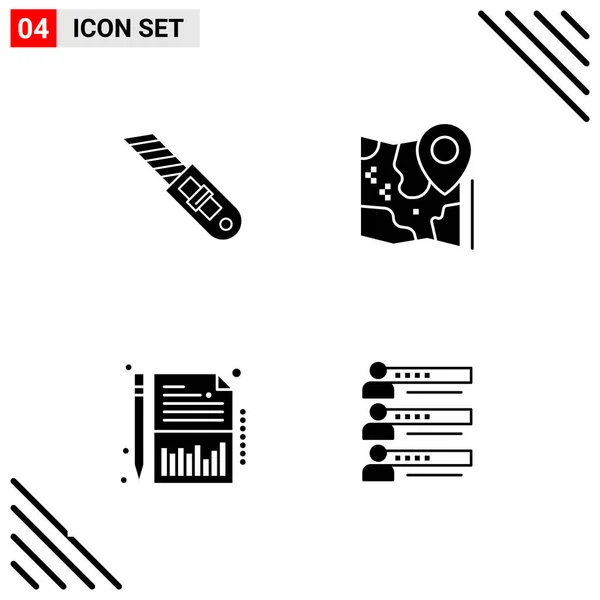 Set de 25 iconos de negocio universales Vector — Archivo Imágenes Vectoriales