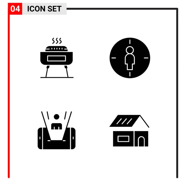 Set de 25 iconos de negocio universales Vector — Vector de stock