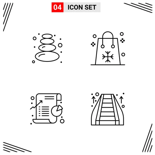 Set de 25 iconos de negocio universales Vector — Vector de stock