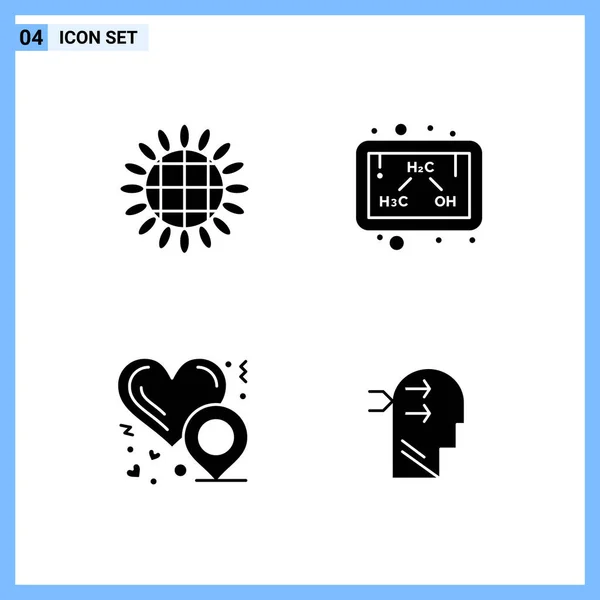 Set Universal Creative Icons Simply Vector Illustrations Web Mobile Apps — Stock Vector