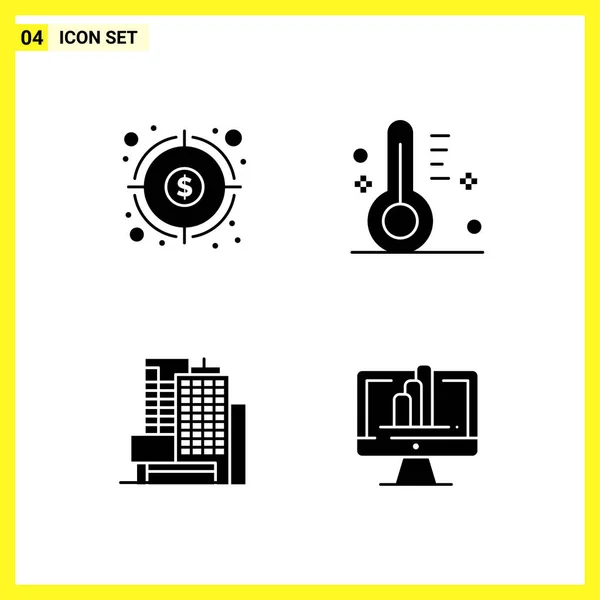 Set of 16 Universal Icons Business Vector — Stock Vector